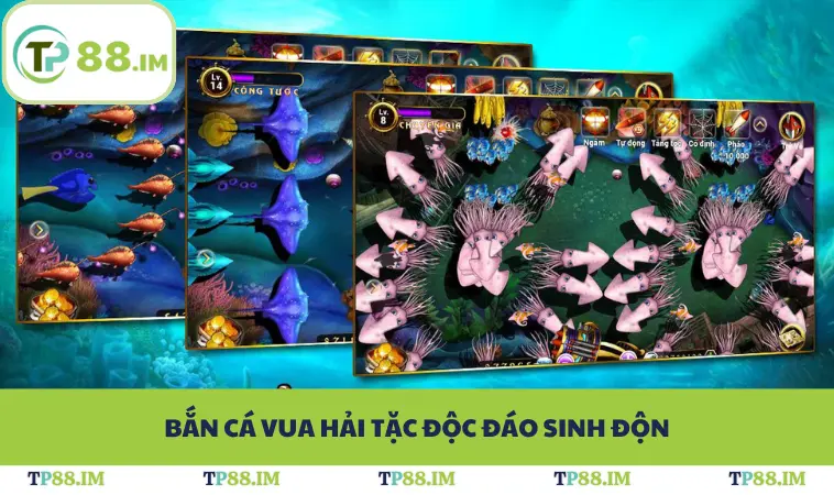 Bắn cá vua hải tặc độc đáo sinh động