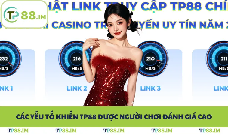 Home 27 Các yếu tố khiến TP88 được người chơi đánh giá cao