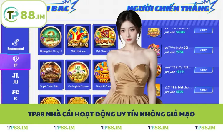 Home 31 TP88 nhà cái hoạt động uy tín không giả mạo